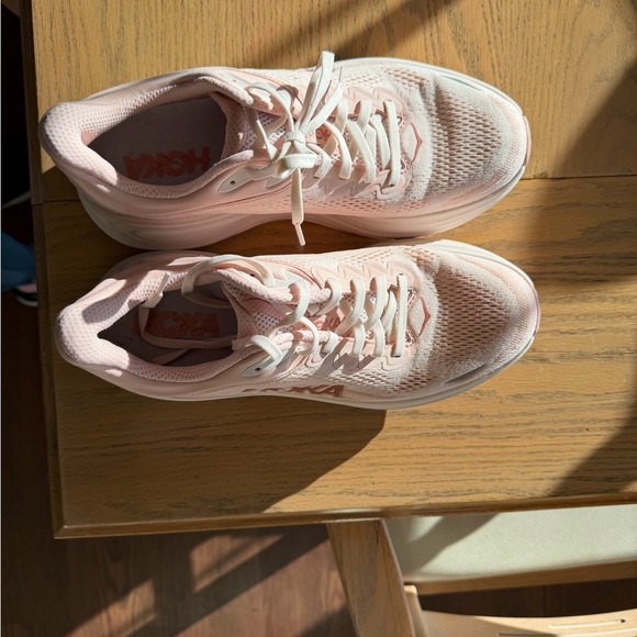 Hoka Shoes - Hoka Women's Light Pink Athletic Shoes